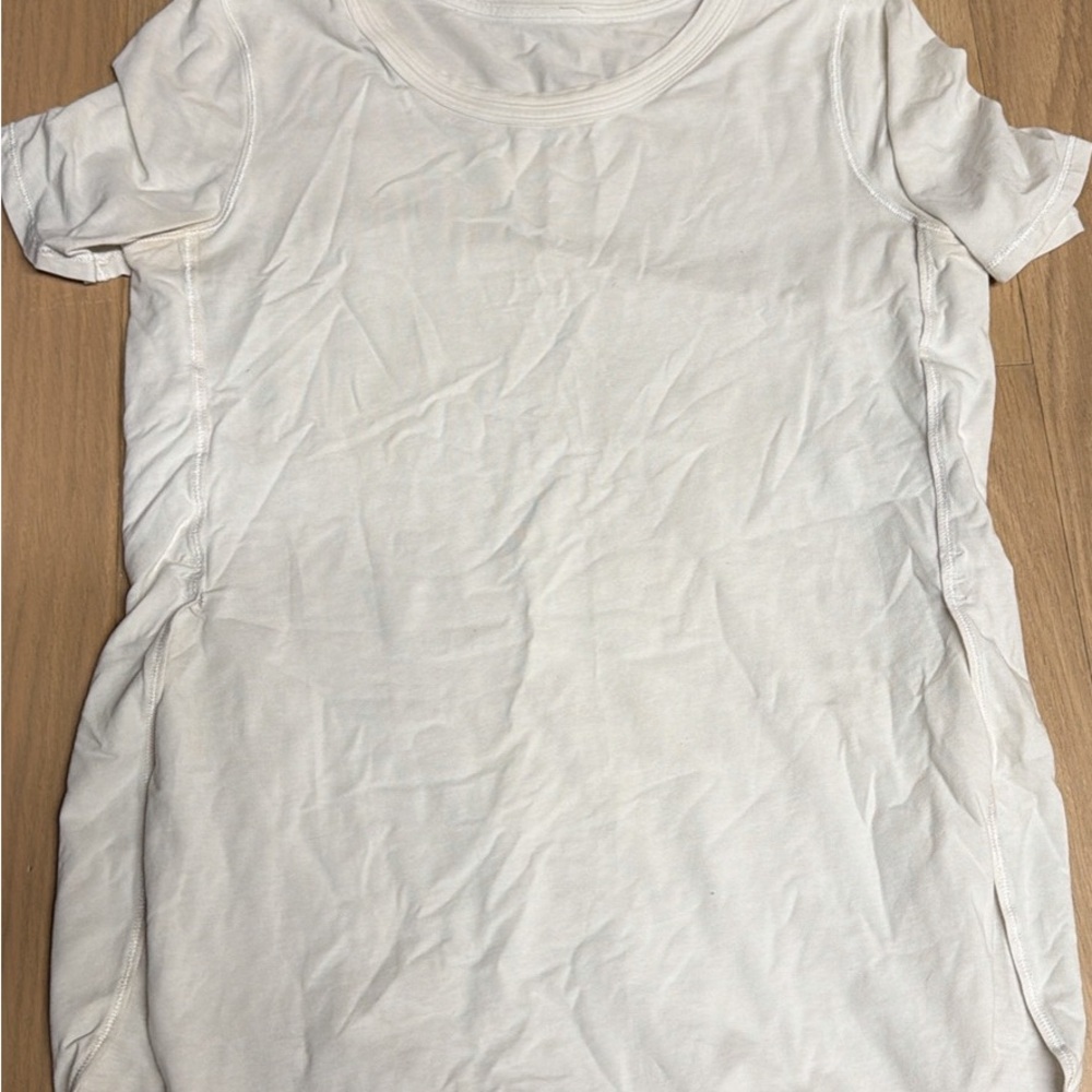 lululemon athletica White Short Sleeve Tee